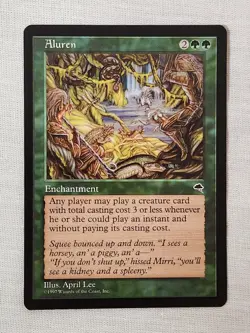 NM Aluren Tempest Mtg Magic the Gathering - Image 1
