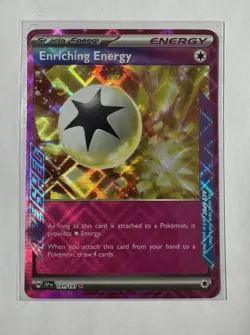 Enriching Energy Hyper Rare Gold 191/191 Pokemon Scarlet & Violet - Image 1