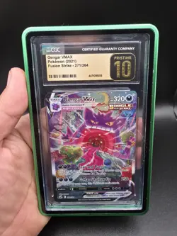 2011 POKEMON FUSION STRIKE #271/264 GENGAR VMAX CGC 10 PRISTINE - Image 1