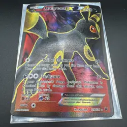 Pokemon TCG Umbreon EX 119/124 LP Full Art Ultra Rare XY Fates Collide - Image 1