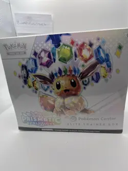 Prismatic Evolutions Pokemon Center Elite Trainer Box PC ETB New & Sealed Mint - Image 4