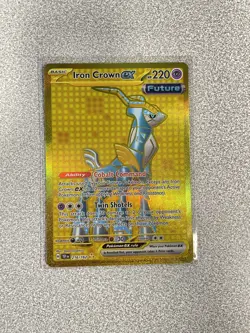 1x Iron Crown ex - 216/162 - Hyper Rare NM-Mint Pokemon SV05 - Temporal Forces - Image 1