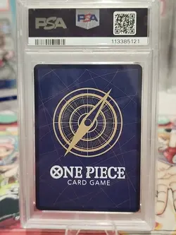 2024 ONE PIECE STARTER DECK ST16-GREEN UTA #061 MONKEY D. LUFFY PSA 10 - Image 3