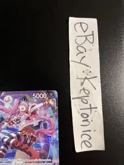 One Piece TCG Perona OP14-111 Alternate ALT ART The Azure Sea’s Seven Rare - Image 2
