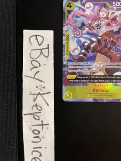 One Piece TCG Perona OP14-111 Alternate ALT ART The Azure Sea’s Seven Rare - Image 4