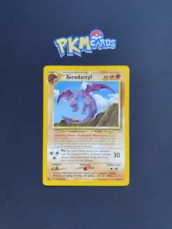 Pokemon TCG Aerodactyl Neo Revelation 15/64 Regular Rare LP. - Image 1