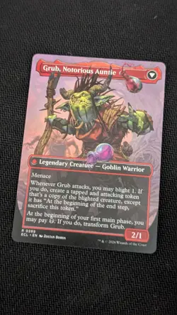 Grub, Storied Matriarch (Borderless) 289 NM Normal Lorwyn Eclipsed MTG EN - Image 2