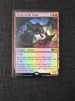 Terror of the Peaks Core Set 2021 Foil Magic the Gathering - Image 1