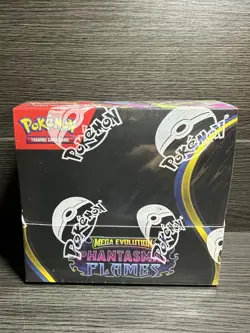 Pokemon TCG Mega Evolution Phantasmal Flames BOOSTER BOX Factory Sealed 36 Packs - Image 1