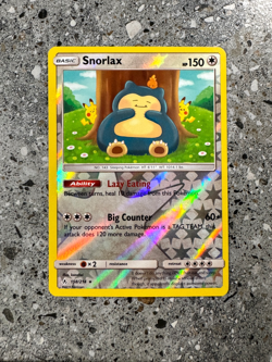 Pokemon TCG Cards Snorlax 158/214 Unbroken Bonds Reverse Holo Rare NM - Image 1