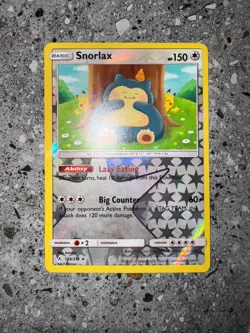 Pokemon TCG Cards Snorlax 158/214 Unbroken Bonds Reverse Holo Rare NM - Image 3