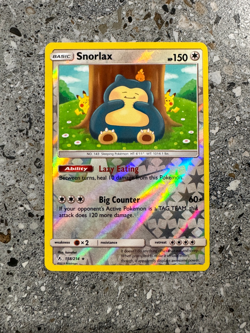 Pokemon TCG Cards Snorlax 158/214 Unbroken Bonds Reverse Holo Rare NM - Image 1