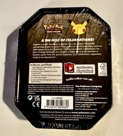 Pokemon TCG Celebrations 25th Anniversary Tin Factory Sealed Lance’s Charizard V - Image 2