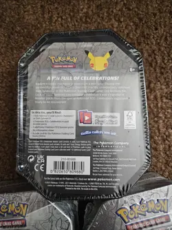 Pokemon TCG 25th Anniversary Celebrations Tin Lance’s Charizard V Factory Sealed 820650809880 - Image 2
