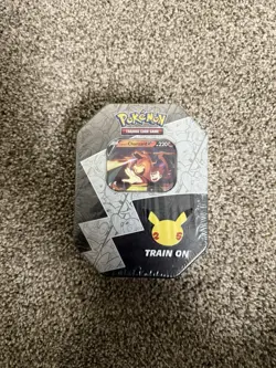 Pokemon TCG Celebrations 25th Anniversary Tin Factory Sealed Lance’s Charizard V - Image 1