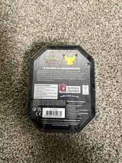 Pokemon TCG Celebrations 25th Anniversary Tin Factory Sealed Lance’s Charizard V - Image 2