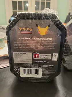 Pokemon TCG Lance’s Charizard V Celebration Tin. 25th Anniversary Factory Sealed - Image 2