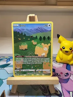 Pokemon TCG Ditto Crown Zenith GG22/GG70 Ultra Rare Card - Image 1