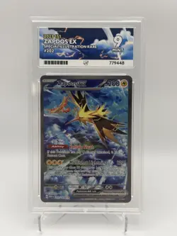 Pokemon TCG Zapdos EX Card 202/165 Scarlet VIOLET-151, Sir Ace, Mint 9 - Image 1