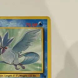 Pokemon Cards: Fossil 1st Edition Rare: Articuno 17/62 - Image 4