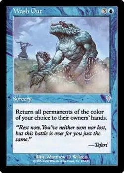 RUSH ENGLISH Grand nettoyage - Wash Out MTG magic INV - Image 1