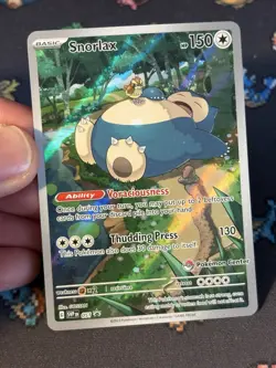 Snorlax SVP 051 Promo Pokemon Center STAMPED - Image 2