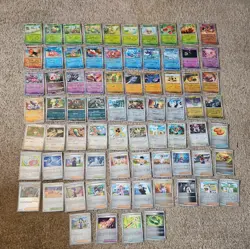 Pokemon TCG Reverse Holo Bundle Scarlet & Violet Prismatic Evolutions Set - Image 1