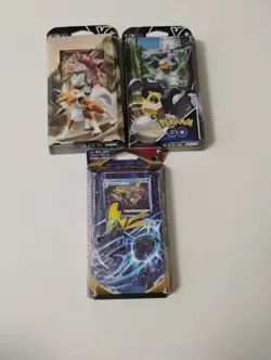 Pokemon Sealed Melmetal V/Lycanroc V/Inteleon Sword & Shield Battle/Theme Decks - Image 1