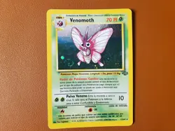 Venomoth Spanish Jungle Set Holo Rare 13/64 SWIRL! TCG Nintendo 1999 Pokemon - Image 1