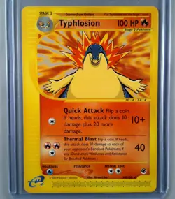 Typhlosion 64/165 - Non Holo Rare - Pokemon Expedition 2002 WOTC NM - Image 1