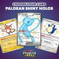 Pokemon SV Paldean Fates Shiny Choose Your Card! Ultra Rare ex Near Mint NM - Image 1