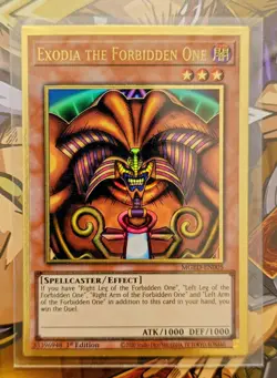 Exodia The Forbidden One (Premium Gold Rare) - MGED-EN005 - Yu-Gi-Oh TCG - Image 1