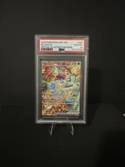 2025 POKEMON WHT EN-WHITE FLARE SPECIAL ILLUSTRATION RARE #167 KELDEO EX PSA 10 - Image 1
