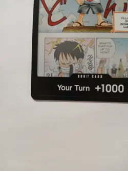 DON!! Card (Young Luffy) (Devil Fruits Collection Vol. 1) One Piece Promotion - Image 4