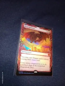 Dracogenesis - Foil Showcase - NM - Tarkir: Dragonstorm TDM - MTG - Image 1