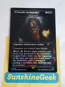 El Dorado Sarcophagus - Whip of Erebos (Rainbow Foil) Secret Lair Uncharted Foil - Image 1