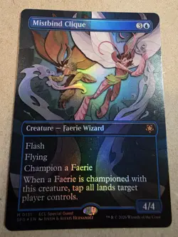 Mistbind Clique - (Borderless) Special Guests Foil - Mtg - Image 1