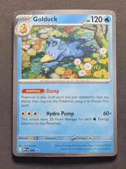 Golduck 008 Cosmos Rare Mega Evolution Promo Pokemon TCG - Image 1