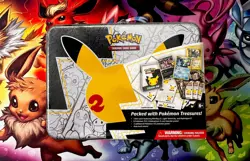 Pokemon TCG Celebrations 25th Anniversary Collectors Chest Lunchbox Tin Sealed - Image 1