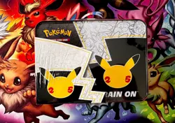 Pokemon TCG Celebrations 25th Anniversary Collectors Chest Lunchbox Tin Sealed - Image 2