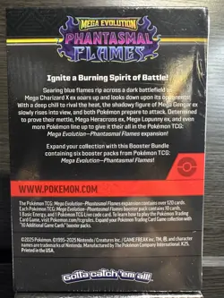 Pokemon TCG - Mega Evolution Phantasmal Flames Booster Bundle - NEW LOT OF 4 - Image 3