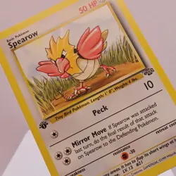Pokemon TCG - Spearow 62/64 Jungle Common 1st Edition WOTC 1999 - EXC/NM - Image 1