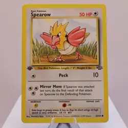 Pokemon TCG - Spearow 62/64 Jungle Common 1st Edition WOTC 1999 - EXC/NM - Image 2