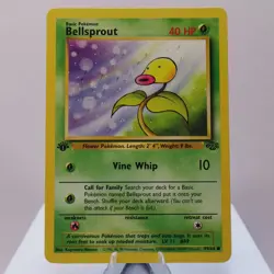 Pokemon TCG - Bellsprout 49/64 Jungle Common 1st Edition WOTC 1999 - EXC/NM - Image 2