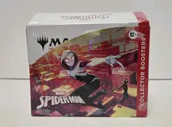Magic the Gathering Spider-Man Collector Booster Box 12 Packs NEW and Sealed - Image 1