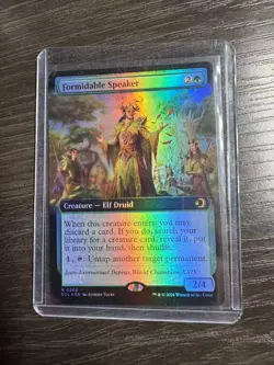 MTG Formidable Speaker (Extended Art) Foil Lorwyn Eclipsed NM - Image 1