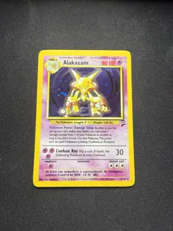 Pokemon Alakazam TCG 1/130 Base Set 2 Holo Rare - Image 1