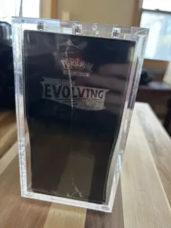 Factory Sealed Evolving Skies ETB TCG Sword & Shield Pokemon W/ Acrylic Case 820650808944 - Image 5