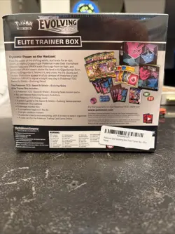 Pokemon TCG Sword and Shield Evolving Skies Elite Trainer Box ETB Factory Sealed - Image 2