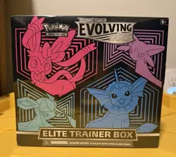 Pokemon TCG Sword and Shield Evolving Skies Elite Trainer Box ETB Factory Sealed - Image 1